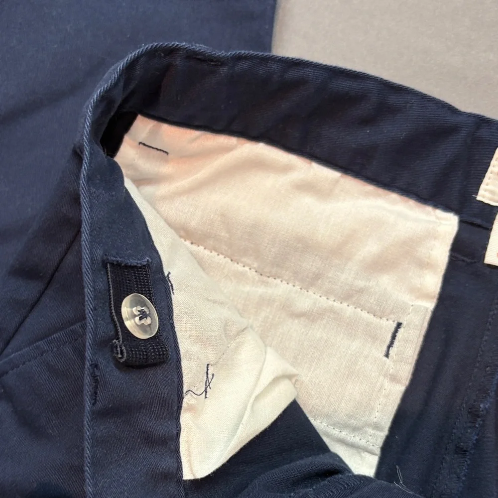 Cat & Jack‎ Kids' Straight Fit Uniform Chino Pants | Navy Blue Size 10